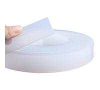 CYJAZNHH Striscia solida quadrata in silicone da 1 metro, spessore 6 mm, diverse misure for porte e finestre(Width:25mm)