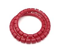 CYJAZNHH Tubo protettivo for avvolgicavo a spirale in PE multicolore, diverse misure(Red,20MM-5 METERS)