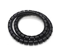 CYJAZNHH Tubo protettivo for avvolgicavo a spirale in PE multicolore, diverse misure(Schwarz,8MM-5 METERS)