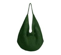 CYLDHM Borsa Forata A Spalla Maglia Griglia Cavo Blu Profondo Open Weave Carry Bag per Picnic sulla Spiaggia dell'Estate Viaggi Giornalieri All'aperto della Città