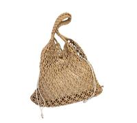 CYLDHM Borsa Forata A Spalla Maglia Vuota Costole Verticali Aperta per Picnic sulla Spiaggia Estiva Viaggi Giornalieri All'aperto della Città