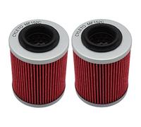 Cyleto Filtro olio per CAN-AM RENEGADE 500 2008 2009 2010 2011 2012 2013 2014 2015/RENEGADE 570 2016/RENEGADE 850 2016 (confezione da 2)