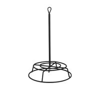 Cylinder Bird Feeder - Weatherproof Metal Feeding Station for Wild Birds | Sturdy Hollow Design with Multiple Ports, Outdoor Patio and Aviary Feeder for Finches Parrots and Pet Bird Watching