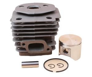 Cylinder Head Piston Kit 47mm Part di sostituzione per la riparazione del motore Chainsaw Compatibile con 359 357 353XP