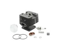 Cylinder Piston Assembly Replacement Part per la riparazione del motore Chainsaw Compatibile con FS200 FS250R FS202 FS120 FT 250 HT250