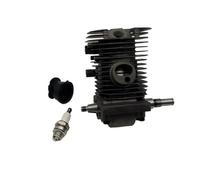 Cylinder Piston Crankshaft Kit 38mm 37mm per la riparazione del motore Chainsaw Compatibile con MS180 MS170 017 018(MS180 38MM)