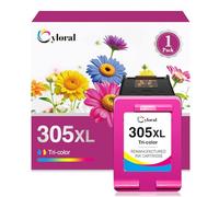 Cyloral 305XL Colore Cartucce d'inchiostro Compatibile Con DeskJet 2800e 2810 2810e 2820 2820e 2720e 2732 2320 2710 2721 2722 2723 4110e 4120e 4122e 4130 ENVY 6020e 6420e 6022 6400 6430 per HP 305 XL