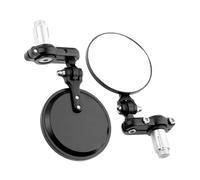 CYLTLYLW Specchietto Retrovisore per Manubrio Moto da 7/8'' 22mm Retrovisore Laterale Pieghevole in Alluminio Rotondo per NSS350 750 Sonic150R