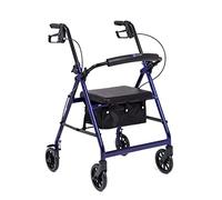 cymam tanes - deambulatore per anziani A Quattro RUOTE, colore blu