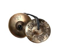 Cymballes Generico Tibetano, Strumento Rituale Cinese Tradizionale | Strumento Rituale Di Meditazione E Yoga - Per Gli Adulti A Percussione Per Famiglie Clinking Collision Halloween Ringraziamento