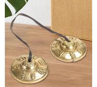 Cymbals di Tingsha 6,5 cm di diametro per le campane di Yoga Chime di