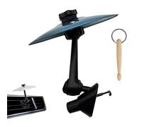 Cymbals per auto in acciaio inossidabile - strumento musicale decorativo per ambiente vivido, performance antiruggine con funzione di gioco sonoro, accessorio per cruscotto per auto e gite di guida, 3