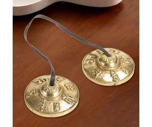 Cymbals tibetani Tingsha 6,5 cm Regalo creativo Meditazione portatile