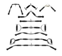 CYMMIYT Barra LAT Machine Barra a T Solida for Fitness, Barra a V for carichi Pesanti, for trazioni LAT, lucidatura fine, Vogatore Seduto, Accessori for Attrezzature for Il(Style-E)