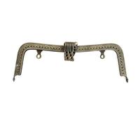 CYMMIYT Clic Clac per Borse 2 Pezzi 20,5 cm Accessori for Borse in Metallo con Chiusura a Scatola for Portafoglio, Manici for Borse Personalizzate, Chiusura a Bacio