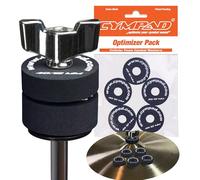 Cympad Optimizer Foam Cymbal Washers 40x12mm - Set di 5 cuscinetti in schiuma cellulare per piatti - Migliora il suono, la protezione e la stabilità - Adatto a tutti i setup - Must-Have per batteristi