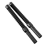 Cymwan Confezione da 2 corde da battaglia senza fili, corda da combattimento professionale, corda da allenamento portatile per allenamento della forza, adatta per interni ed esterni, casa, palestra,