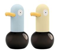 Cymwer Dispenser Automatico di Sapone for Bambini, Dispenser di Sapone Schiumogeno Touchless a Forma di Anatra, Dispenser di Sapone Mani Libere Ricaricabile USB Impermeabile for Bagno, Cucin