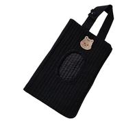Cymwer - Dispenser per salviette umidificate in cotone trapuntato, da appendere, per mamma, colore: scoiattolo nero (stile 8)