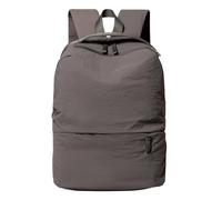Cymwer Donna Uomo Zaino in nylon Borsa di capacità Borse da scuola per bambini Tasche multiple Tinta unita per adolescenti Viaggi scolastici per bambini (Grigio scuro) (style2)