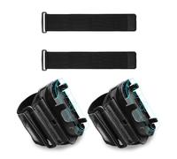 Cymwer gamba e cinturino da polso for interruttore 2 joy-con, 2 in 1 band da polso for gamba elastica regolabile, band da danza da polso for Just Dance