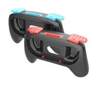 Cymwer Impugnature a mano 2pcs adatte for l'interruttore 2, for joycon sinistra+supporto staffa destra, custodia for impugnatura a mano for maniglia di gioco ergonomica for switch 2.