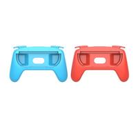Cymwer Impugnature a mano 2pcs adatte for l'interruttore 2, for joycon sinistra+supporto staffa destra, custodia for impugnatura a mano for maniglia di gioco ergonomica for switch 2.