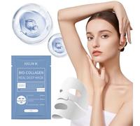 Cymwer Maschera al collagene profondo, maschera al collagene durante la notte, bio-collagene coreano, effetto feuchtigkeitsspendende profondo, maschera idratante antirughe/vestibilità senza