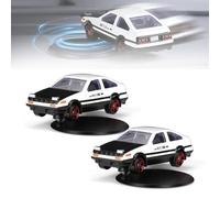 Cymwer Modello di Auto in Lega AE86 Drift Tail Spin Ornamento for Auto, Decorazioni for Cruscotto Auto, Gira e Segui la Deriva del Veicolo, Decorazioni for Interni for Auto, pe