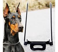 Cymwer Supporto for orecchie for cani, con 2 nastri, strumento correttore, for cuccioli di Doberman Pinscher, Samoiedo, regolabile for cuccioli di cane da 2 a 6 mesi