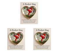 Cymwer Un affettuoso gesto di riconoscimento per parrucchieri: mini strumenti da parrucchiere, Heart Pocket Hug con biglietti di auguri, regalo ispirazionale da collezionare