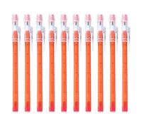 Cyni Set di 10 matite impilabili traslucide a punta multipla con gomme da cancellare, set di matite a punta impilabile