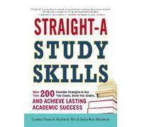 Cynthia C Muchnick Justin Ross Muchnick Straight-A Study Skills (Tascabile)