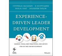 Cynthia D. McCauley Sylvester Taylor D. Sc Experience-Driven (Copertina rigida)