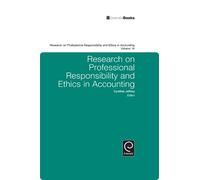 Cynthia Jeffrey Research on Professional Responsibility and E (Copertina rigida)