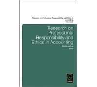 Cynthia Jeffrey Research on Professional Responsibility and E (Copertina rigida)