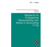Cynthia Jeffrey Research on Professional Responsibility and E (Copertina rigida)