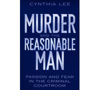 Cynthia Lee Murder and the Reasonable Man (Tascabile) Critical America
