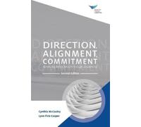 Cynthia McCauley Lynn Fick-Cooper Direction, Alignment, Commitment (Tascabile)