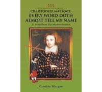 Cynthia Morgan Christopher Marlowe (Tascabile)