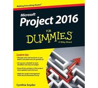Cynthia Snyder Dionisio Project 2016 For Dummies (Tascabile)