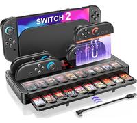 CYOYPPY Switch Controller Charging Dock Station compatibile con console Nintendo Switch NES