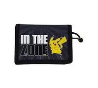 CYP BRANDS Billetera Pokémon, Portafogli Unisex - Bambini, Negro, Medio