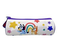 CyP Brands-Bluey, astuccio, astuccio, materiale scolastico, scuola materna, arcobaleno, multicolore, prodotto ufficiale