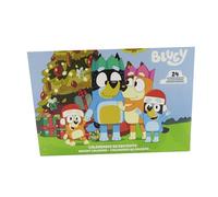 CYP Brands Bluey- Calendario dell'Avvento, Calendario con sorprese, Natale, Regali, Multicolor, Prodotto Ufficiale