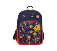 CyP Brands-Emoji, Zaino scuola, Zaino, Adattabile all'auto, Materiale scolastico, Zaino, Arcade, Colore blu, Prodotto ufficiale