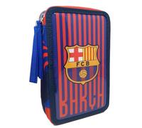 CyP Brands - FC Barcelona, Astuccio, Astuccio a 3 piani, Materiale scolastico, Multicolore, Prodotto ufficiale