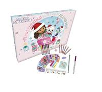 CyP Brands-Gabby, Calendario dell'Avvento, 24 Sorprese, Regalo per Bambini, Licenza Ufficiale Marvel, Attività e Giocattoli, Natale per Bambini e Bambine