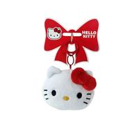 CyP Brands Hello Kitty Portachiavi, peluche bianco, prodotto ufficiale