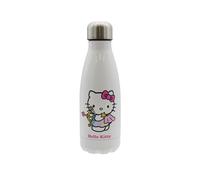 CyP Brands Hello Kitty, Sanrio, bottiglia, bottiglia d'acqua, tanica, borraccia oroscopo, sagittario, 550 ml, colore bianco, prodotto ufficiale